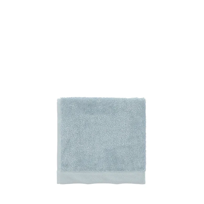 Södahl Organic Comfort håndklæde linen blue 40x60 cm