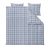 Södahl Organic Define Sengesæt Linen Blue 200x220 cm