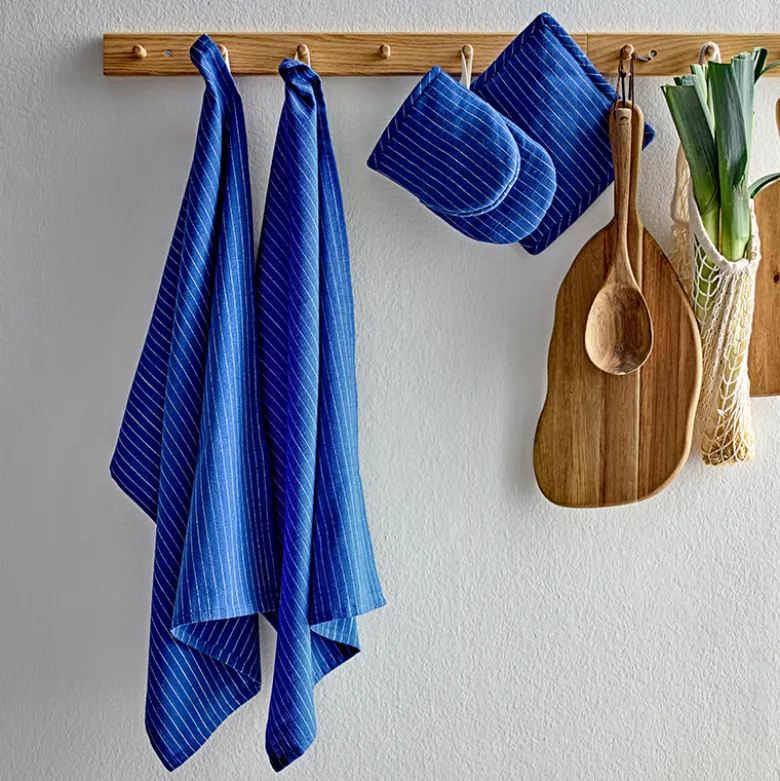 Södahl Organic Line grydelapper royal blue 2 stk