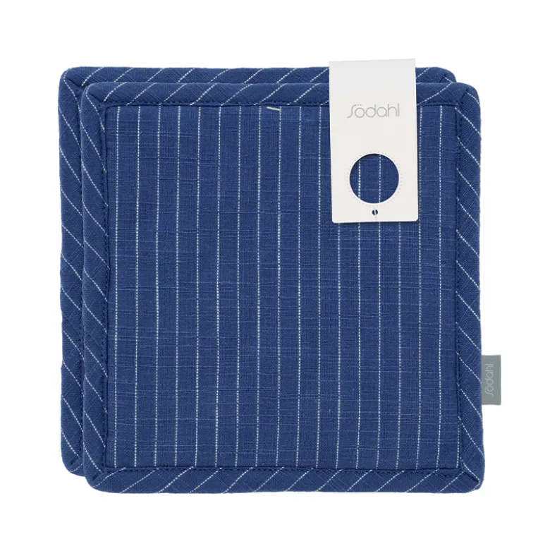 Södahl Organic Line grydelapper royal blue 2 stk