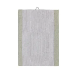 Södahl Statement Stripe viskestykke green 50x70 cm
