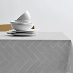 Södahl Tiles dug lys grå 180 cm