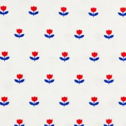 Södahl Tulip sengetøj royal blue 140x220 cm