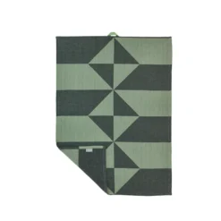 Södahl Twist viskestykke grøn/beige 70x50 cm 2 stk