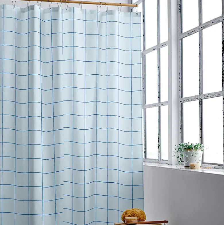Södahl Vista badeforhæng blue 180x220 cm