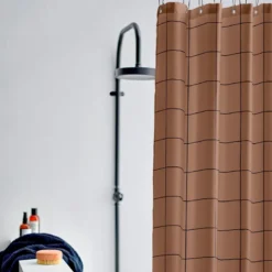 Södahl Vista badeforhæng taupe 180x220 cm