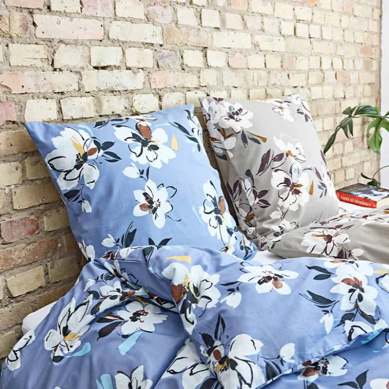Södahl Wild Blooms sengetøj beige 140x220cm