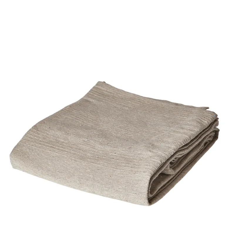 Sengetæppe taupe 240x260 cm