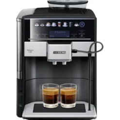 Siemens EQ6 Plus TE655319RW fuldautomatisk kaffemaskine sort