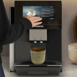 Siemens EQ900 Plus TQ925EZ5 fuldautomatisk kaffemaskine mørk rustfrit stål