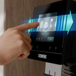 Siemens EQ700 TP725ET7 iAroma fuldautomatisk kaffemaskine inox sølv metallic