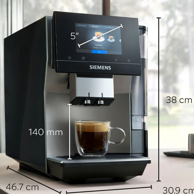 Siemens EQ700 TP715R01 fuldautomatisk kaffemaskine m. cold brew