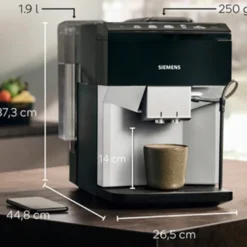 Siemens EQ500 TP515R01 fuldautomatisk kaffemaskine sort