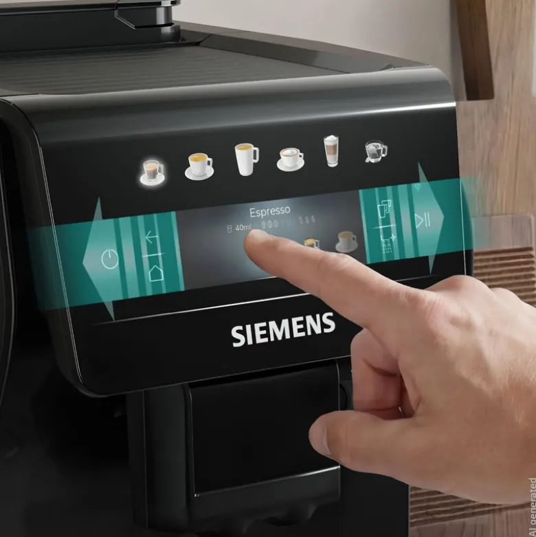 Siemens TP601E09 EQ600 iAroma fuldautomatisk kaffemaskine sort