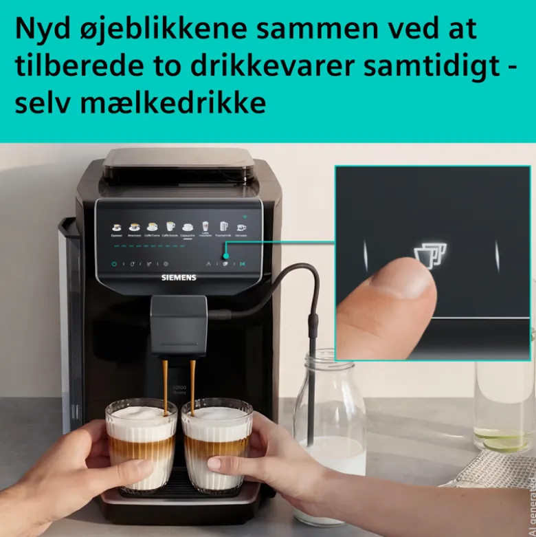 Siemens TP553E05 EQ500 iAroma fuldautomatisk kaffemaskine