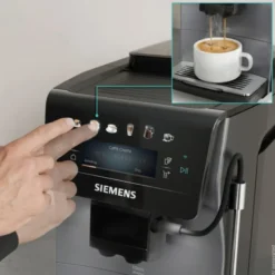 Siemens TP603EM6 EQ600 iAroma fuldautomatisk kaffemaskine sølvmetallic
