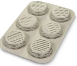 Silikomart burgerbolle silikoneform creme