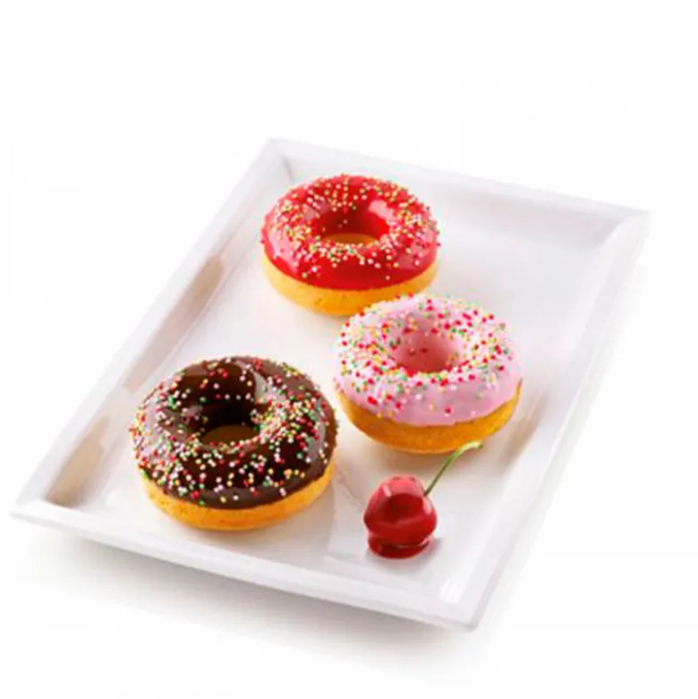 Silikomart donut silikoneform 6 stk