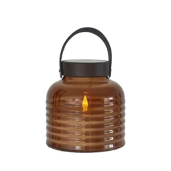 Sirius Aston Solar krukke Ø 20x20 cm amber