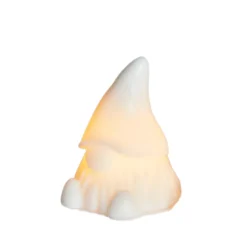 Sirius Coco LED nissefigur hvid H 14 cm
