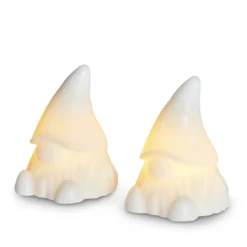 Sirius Coco led nissefigur hvid 2 stk. H 10 cm