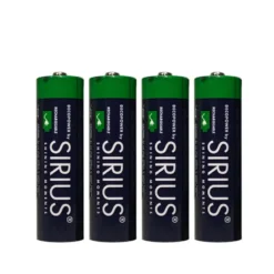 Sirius DecoPower AAA genopladelige batterier 4 stk.