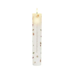 Sirius Mie LED kalenderlys hvid H 29 cm Ø 4,8 cm