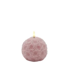 Sirius Rosalina LED-lys pink Ø 10 cm H 8,4 cm