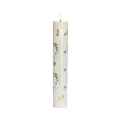Sirius Sille kalenderlys 2025 hvid H 28,9 cm