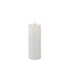 Sirius Sille LED batteridrevet bloklys hvid H 20 cm Ø 7,5 cm