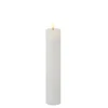 Sirius Sille LED bloklys hvid H 25 cm Ø 5 cm