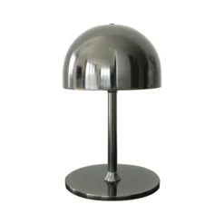 Sirius Tim genopladelig bodlampe sort nikkel H 22 cm