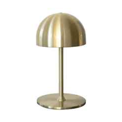 Sirius Tim genopladelig bodlampe messing H 22 cm