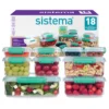 Sistema Klip It opbevaringssæt mint 18 dele