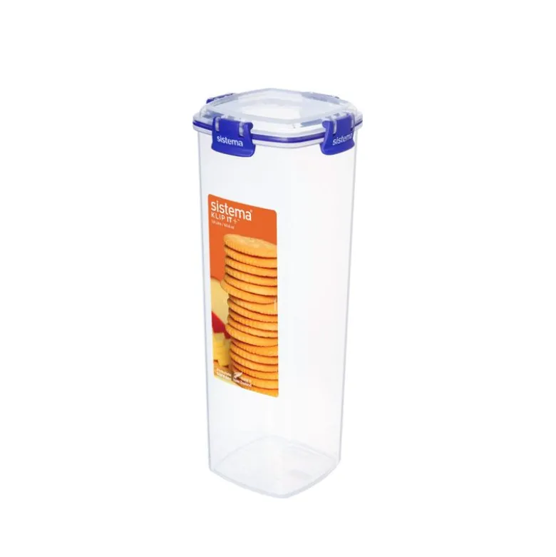 Sistema Klip It Plus Cracker opbevaringsboks klar 1,8 liter