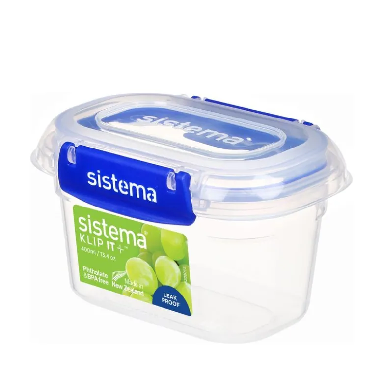 Sistema Klip It Plus opbevaringsboks klar 400 ml