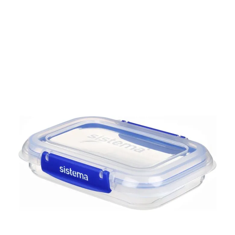 Sistema Klip It Plus Rectangle opbevaringsboks klar 450 ml