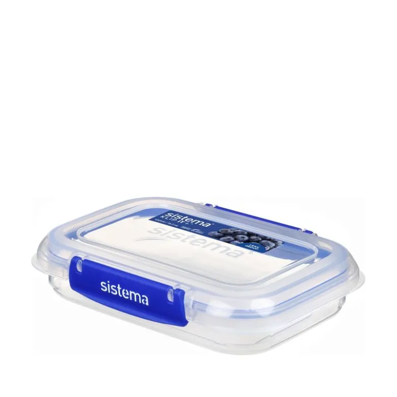 Sistema Klip It Plus Rectangle opbevaringsboks klar 450 ml