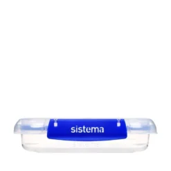 Sistema Klip It Plus Square opbevaringsboks klar 520 ml