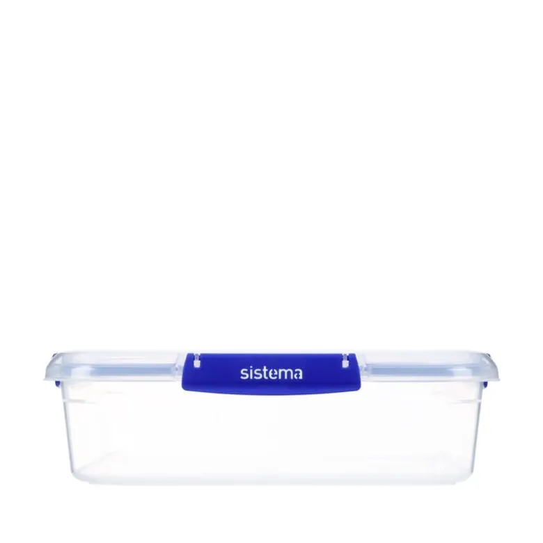 Sistema Klip It Plus Square opbevaringsboks klar 3,5 liter