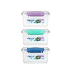 Sistema Lunch Plus To Go madkasse assorteret 1,2 liter