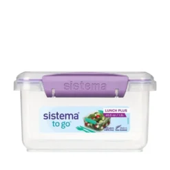 Sistema Lunch Plus To Go madkasse assorteret 1,2 liter