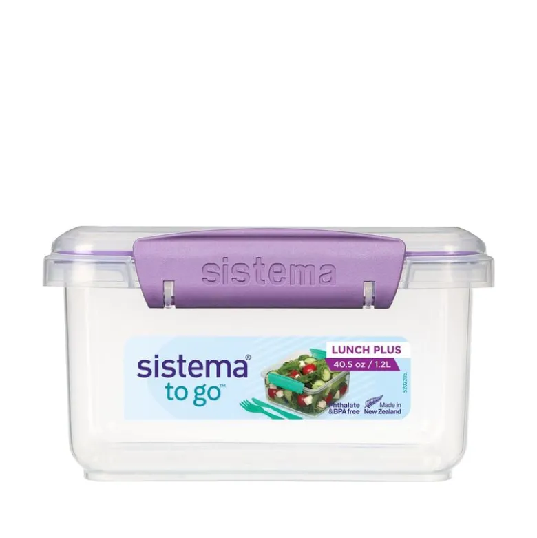 Sistema Lunch Plus To Go madkasse assorteret 1,2 liter