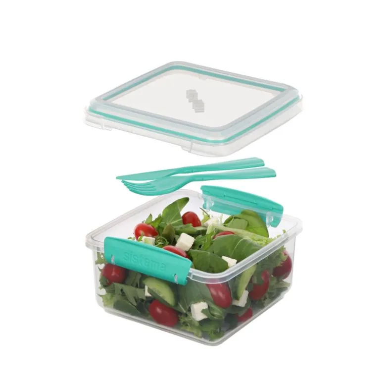 Sistema Lunch Plus To Go madkasse assorteret 1,2 liter