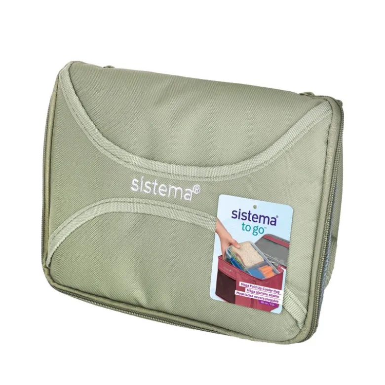 Sistema Mega Fold Up køletaske assorteret 18 cm x 27 cm