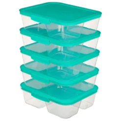 Sistema Nest It Meal Prep Opbevaringsbokse Mint 5 stk.