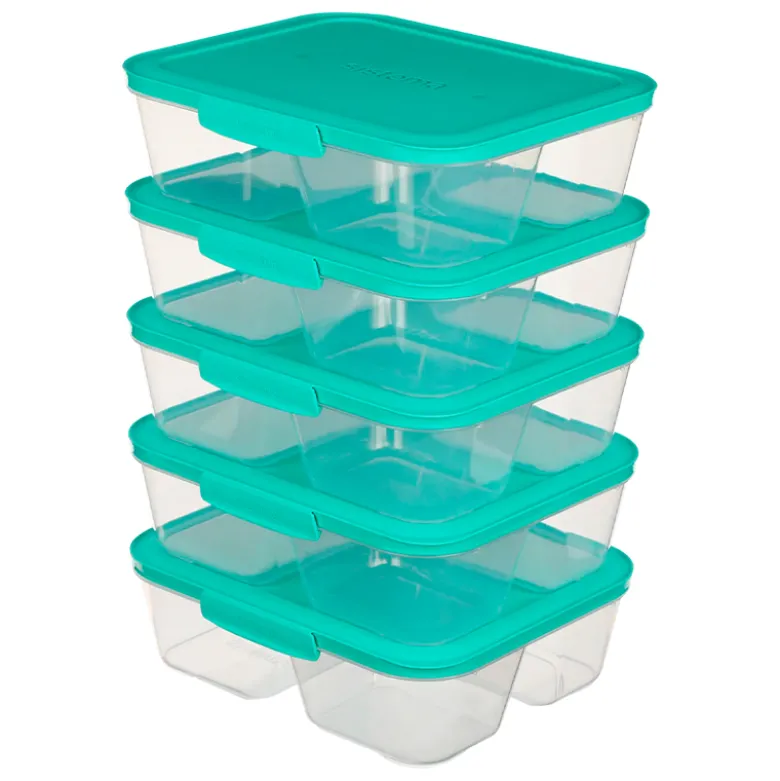 Sistema Nest It Meal Prep Opbevaringsbokse Mint 5 stk.