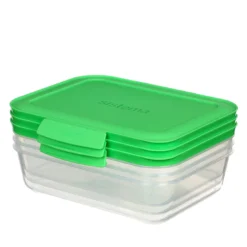 Sistema Nest It Meal Prep opbevaringsbokse 3 stk. 1 liter