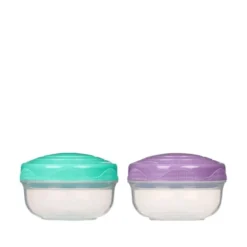 Sistema Portion Pod To Go bæger multifarvet 210 ml 2 stk.