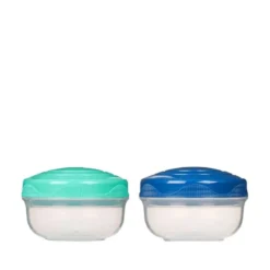 Sistema Portion Pod To Go bæger multifarvet 210 ml 2 stk.